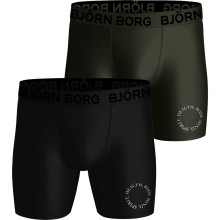 PACK DE 2 BOXERS BJORN BORG PERFORMANCE