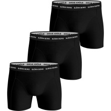 PACK DE 3 BOXERS BJORN BORG SPORTS COTON STRETCH