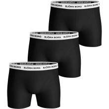 PACK DE 3 BOXERS BJORN BORG SPORTS COTON STRETCH