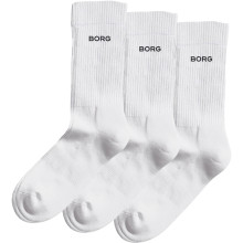 3 PAIRES DE CHAUSSETTES BJORN BORG LOGO SIDE (MID)