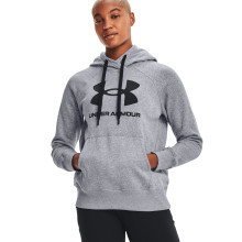 SWEAT UNDER ARMOUR FEMME RIVAL FLEECE LOGO A CAPUCHE