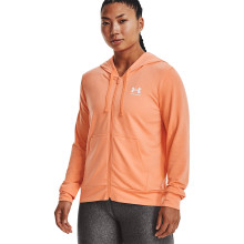 SWEAT UNDER ARMOUR FEMME RIVAL TERRY FZ A CAPUCHE