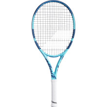 RAQUETTE BABOLAT PURE DRIVE JUNIOR 26 LIGHT BLUE (250 GR) (CORDEE)