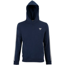 SWEAT TECNIFIBRE 1/2 ZIP A CAPUCHE