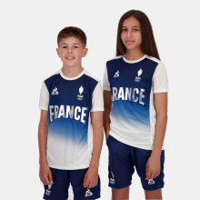 T-SHIRT LE COQ SPORTIF JUNIOR FRANCE OLYMPIQUE PERFORMANCE