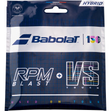 CORDAGE BABOLAT HYBRIDE RPM BLAST (1.25MM) + TOUCH VS (1.30MM) 150 YEARS