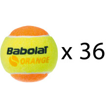 RECHARGE 36 BALLES BABOLAT ORANGE