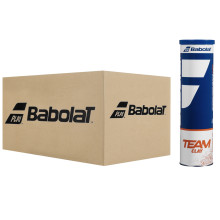 CARTON DE 18 TUBES DE 4 BALLES BABOLAT TEAM CLAY