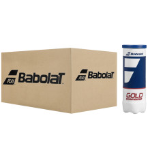 CARTON DE 24 TUBES DE 3 BALLES BABOLAT GOLD CHAMPIONSHIP