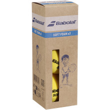 SACHET 3 BALLES BABOLAT SOFT FOAM