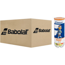 CARTON DE 24 TUBES DE 3 BALLES BABOLAT ORANGE