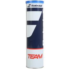 TUBE DE 4 BALLES BABOLAT TEAM