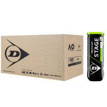 CARTON DE 24 TUBES DE 3 BALLES DUNLOP EASY TENNIS STAGE 1