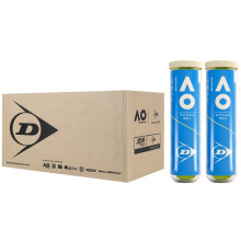 CARTON DE 9 BIPACKS DE 4 BALLES DUNLOP AUSTRALIAN OPEN