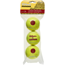 SACHET DE 3 BALLES WILSON MINIONS STAGE 3