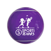 BALLE DE TENNIS GALAXIE VIOLETTE 15CM