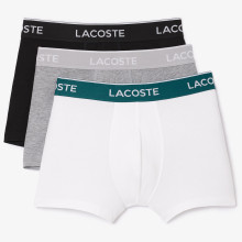 PACK DE 3 BOXERS LACOSTE COTON