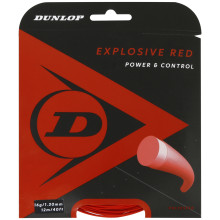 CORDAGE DUNLOP EXPLOSIVE RED