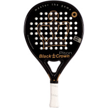 RAQUETTE DE PADEL BLACK CROWN PITON