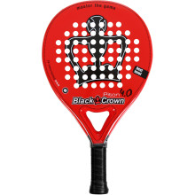 RAQUETTE DE PADEL BLACK CROWN PITON 4