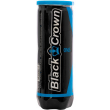TUBE  DE 3 BALLES DE PADEL BLACK CROWN ONE