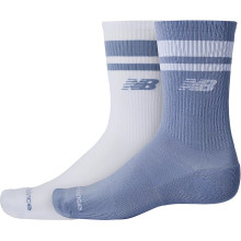 2 PAIRES DE CHAUSSETTES NEW BALANCE REPREVE LIGHT (MID)
