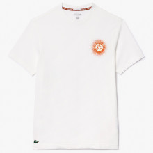 T-SHIRT LACOSTE ROLAND-GARROS SPRAY LOGO