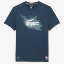 T-SHIRT LACOSTE ROLAND-GARROS SPRAY LOGO
