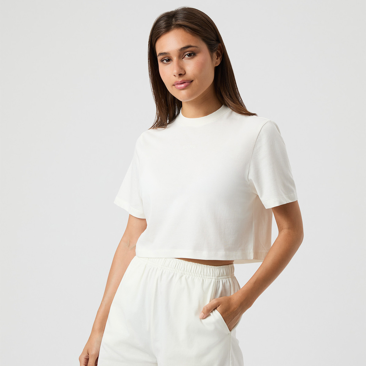 T-SHIRT BJORN BORG CROPPED OVERSIZE