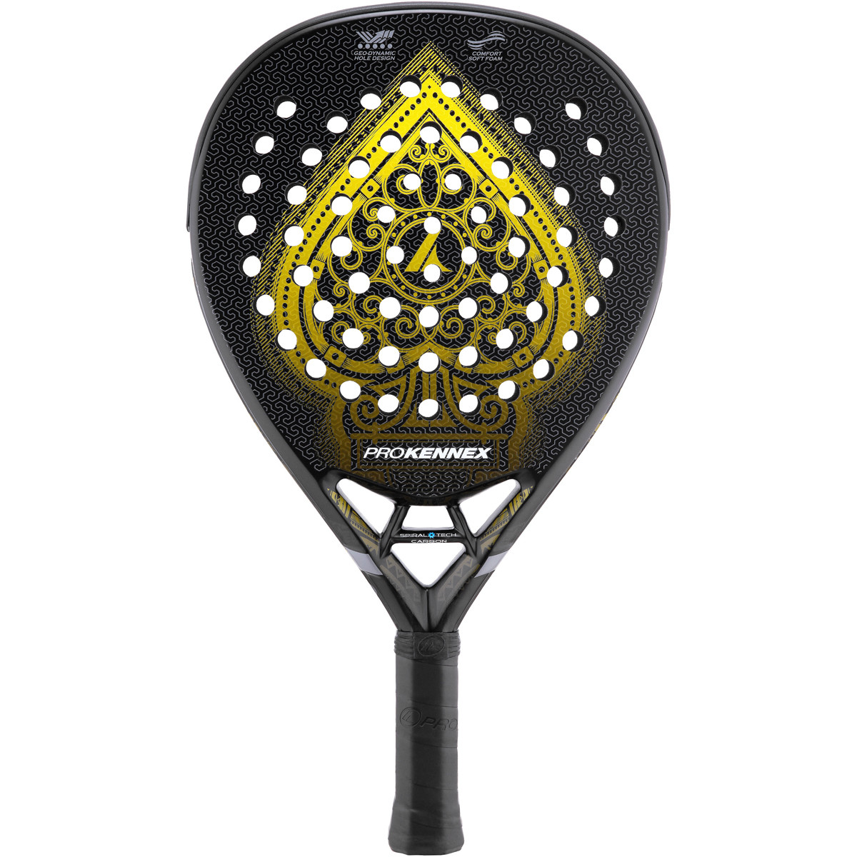 RAQUETTE PADEL PRO KENNEX  KINETIC BLACK ACE GOLD