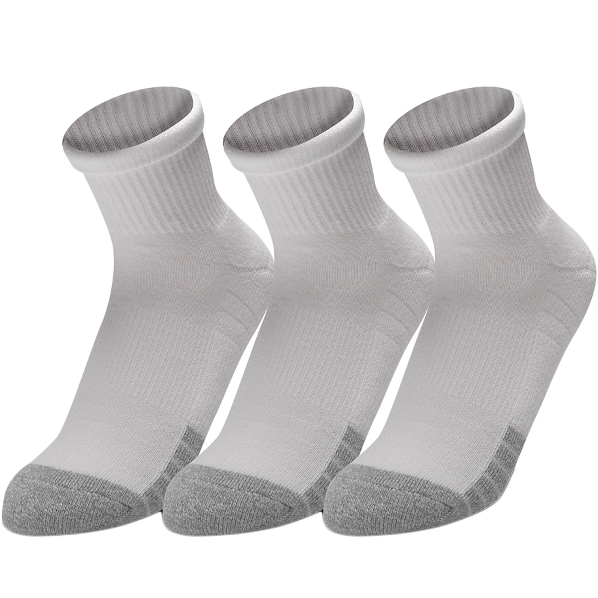 3 PAIRES DE CHAUSSETTES UNDER ARMOUR HEATGEAR QUARTER (ANKLE)