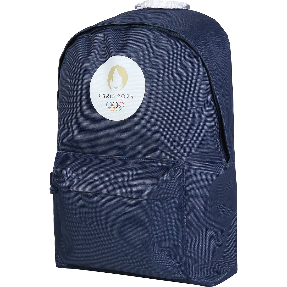 Sac En Toile Paris 2024 - Blanc Avec Les Phryges - 38x38 Cm - Bandoulière Unisexe Neuf