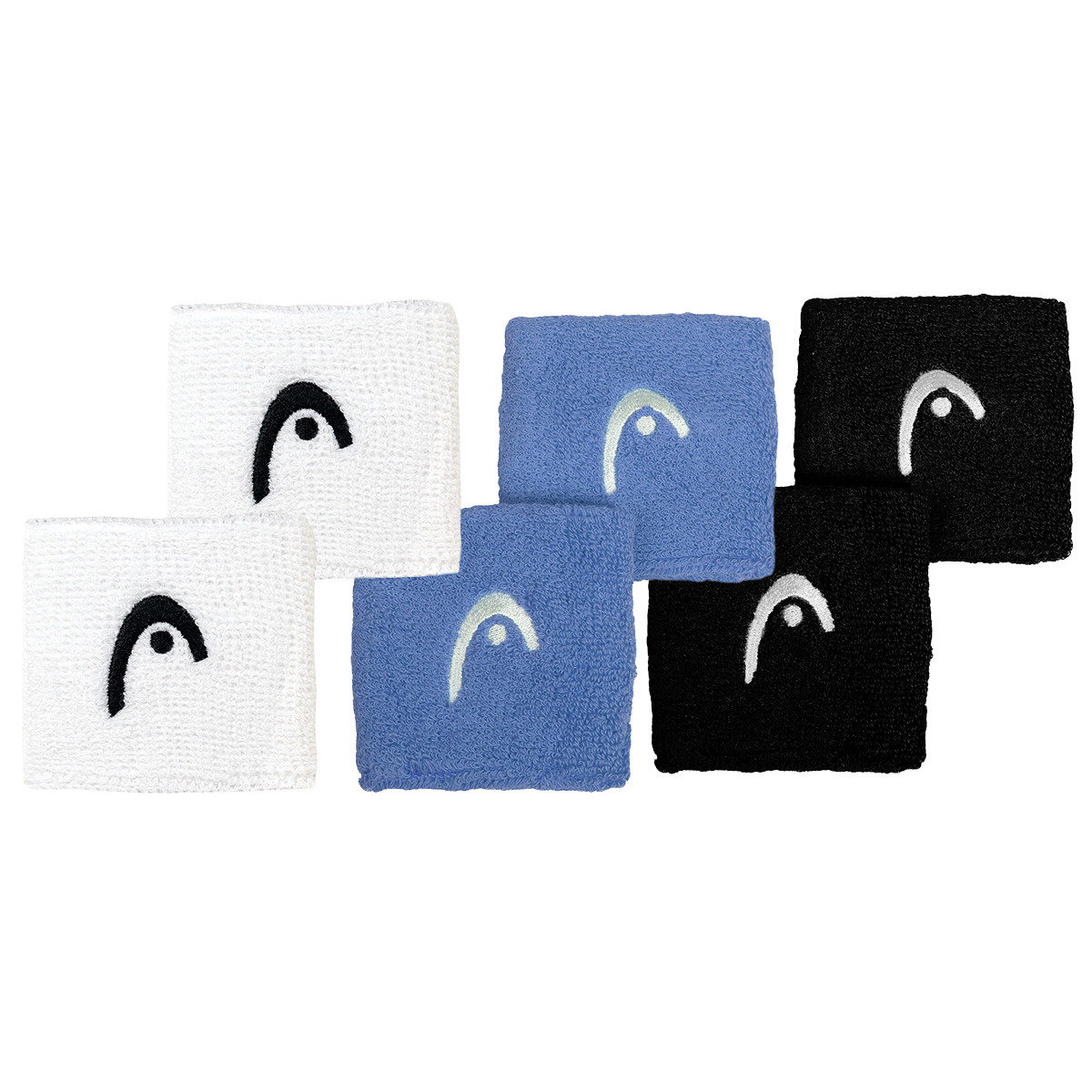 PAIRE DE SERRE POIGNETS HEAD SIMPLE LARGEUR 2.5"