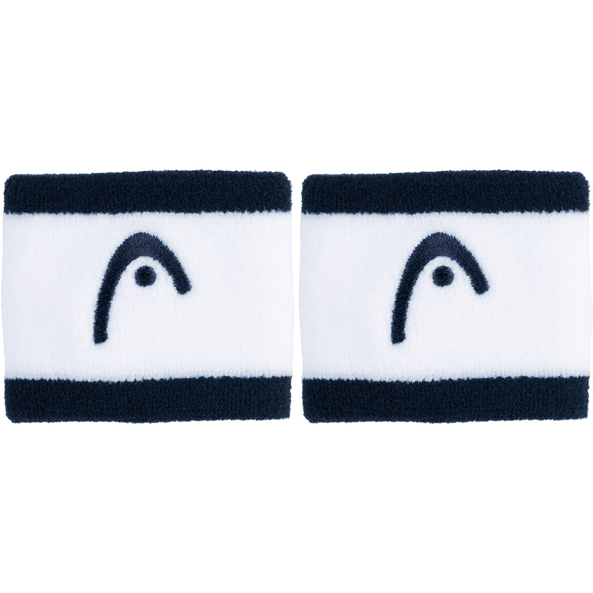PAIRE DE SERRE POIGNETS HEAD SIMPLE 2.5" STRIPED