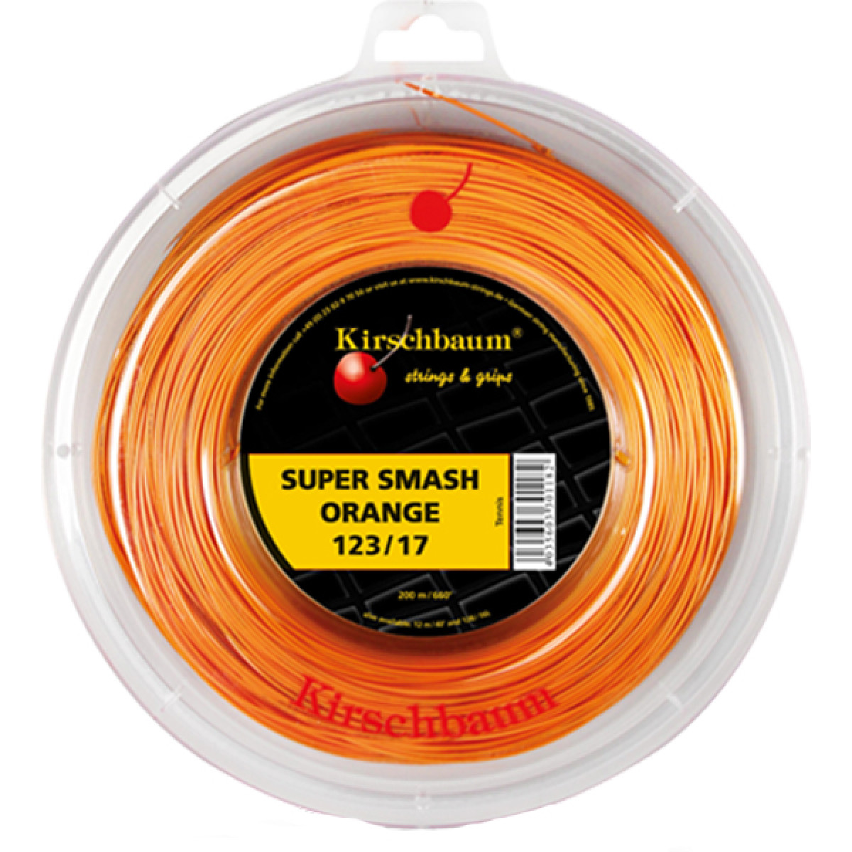 BOBINE KIRSCHBAUM SUPER SMASH ORANGE (200 METRES)