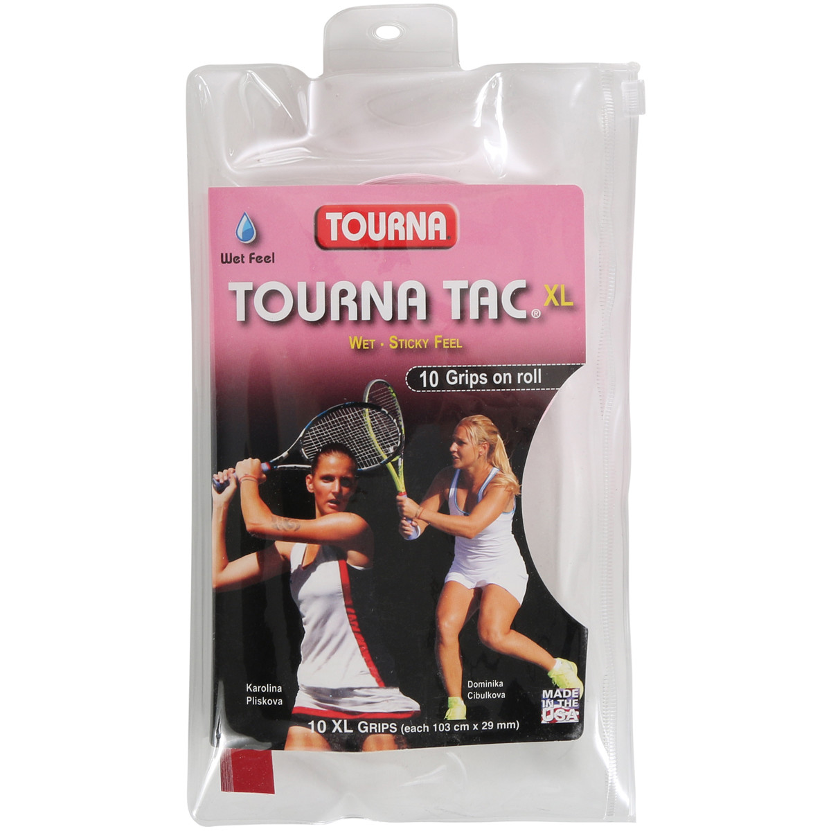 10 SURGRIPS TOURNA TAC XL ROSE