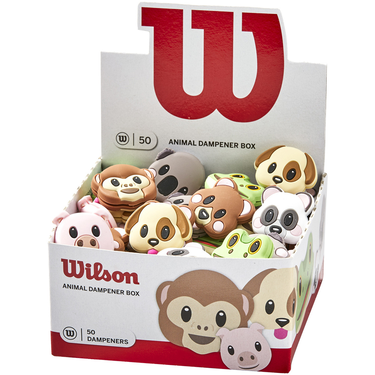 BOITE DE 50 ANTIVIBRATEURS WILSON ANIMAUX