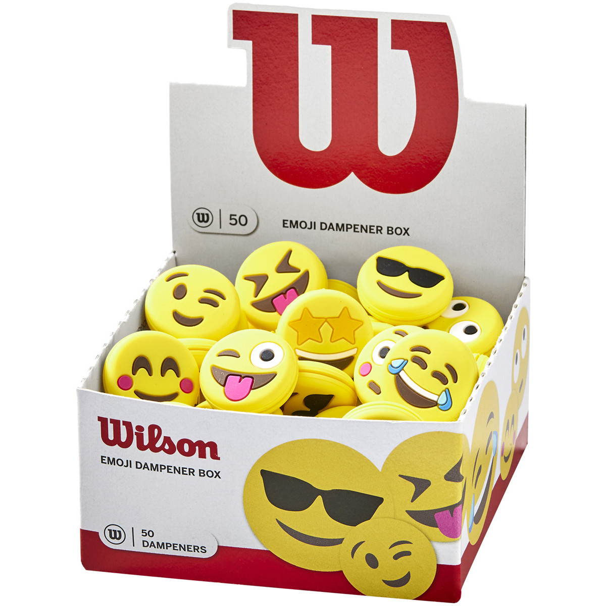 BOITE DE 50 ANTIVIBRATEURS WILSON EMOJI