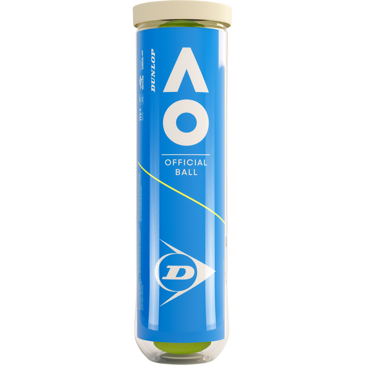 TUBE DE 4 BALLES DUNLOP AUSTRALIAN OPEN