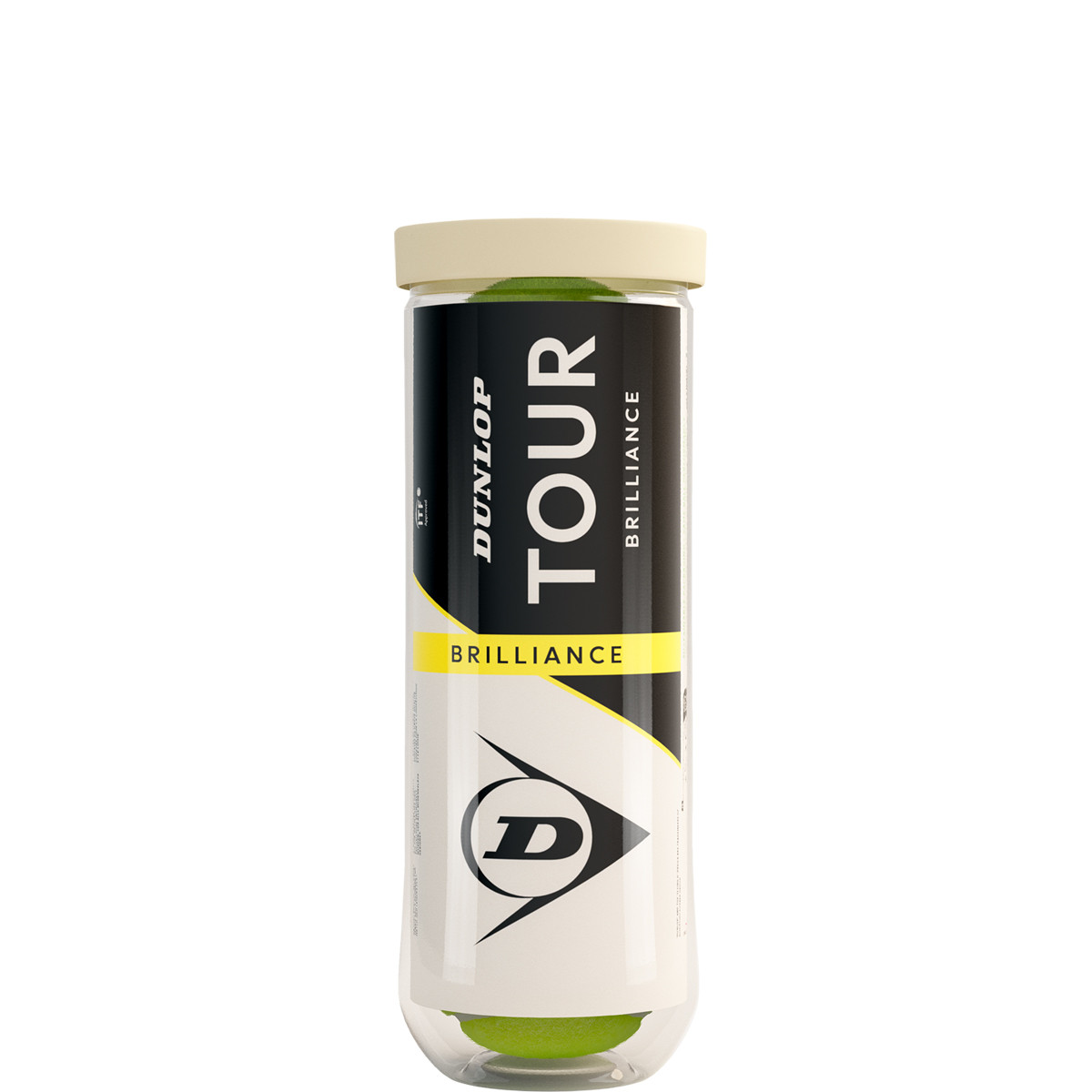 TUBE DE 3 BALLES DUNLOP TOUR BRILLIANCE