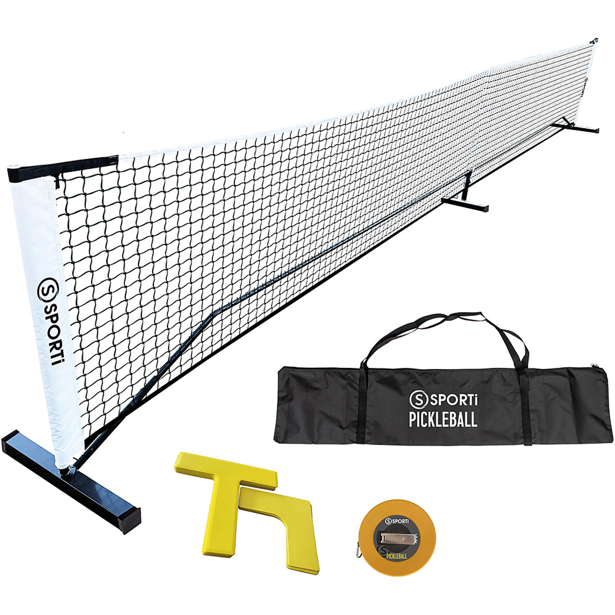 KIT TERRAIN PICKLEBALL : FILET AVEC STRUCTURE + MARQUAGE