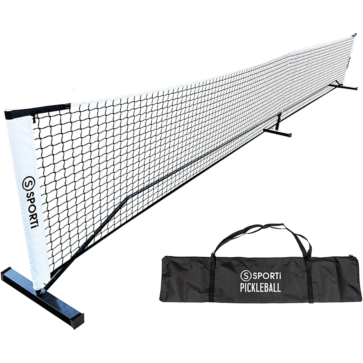 KIT POTEAUX ET FILET PICKLEBALL + SAC DE TRANSPORT