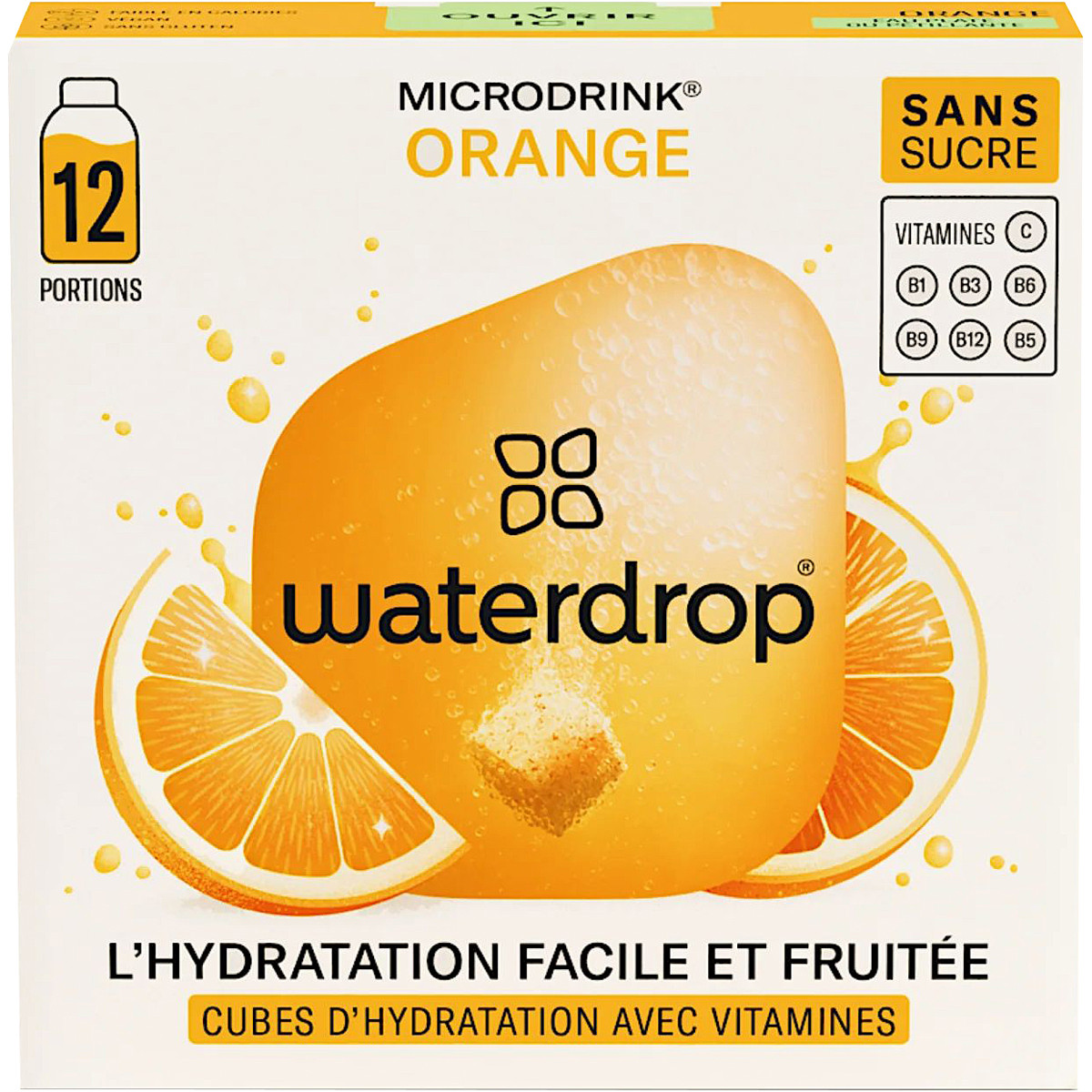 MICRODRINK WATERDROP ORANGE