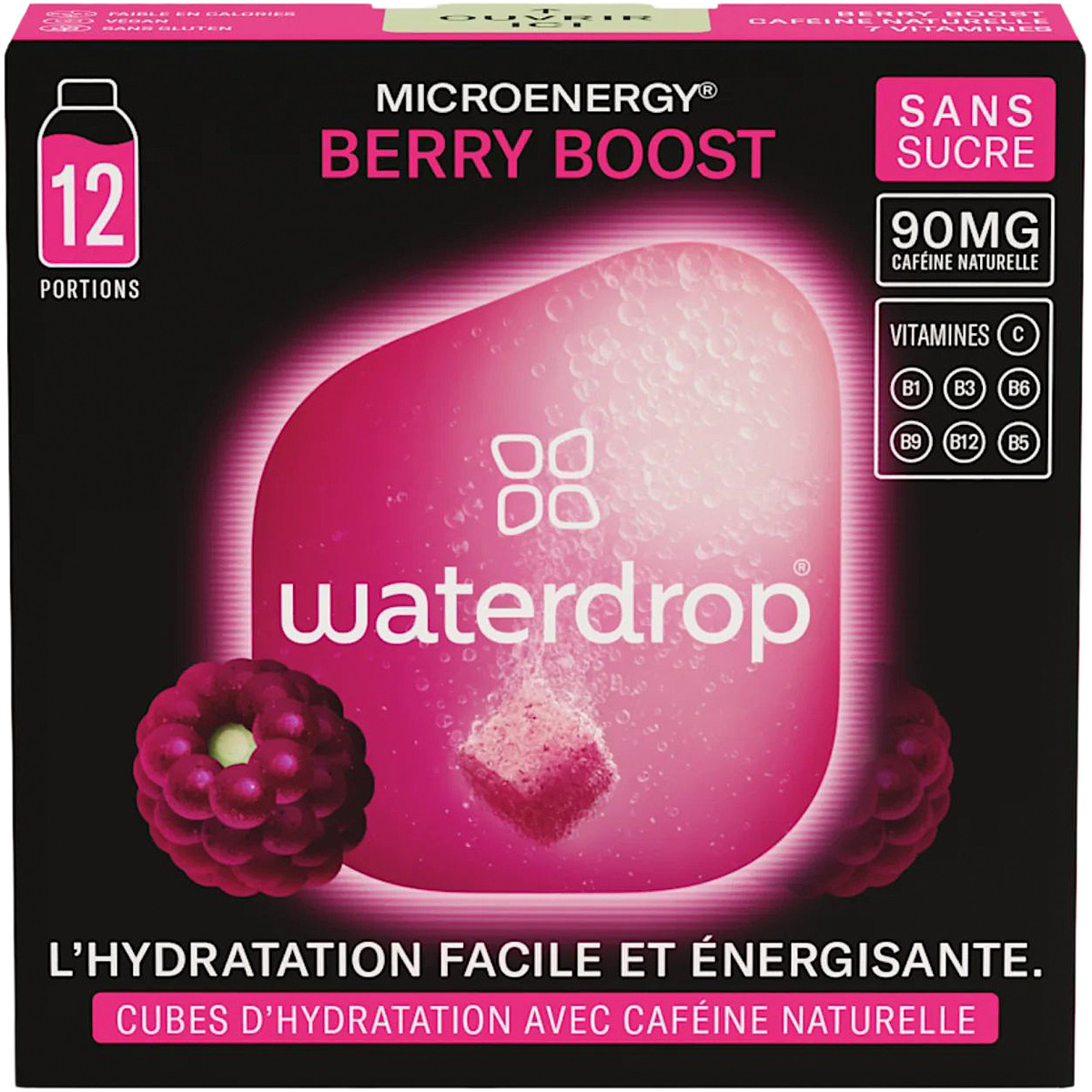 MICROENERGY WATERDROP BERRY BOOST