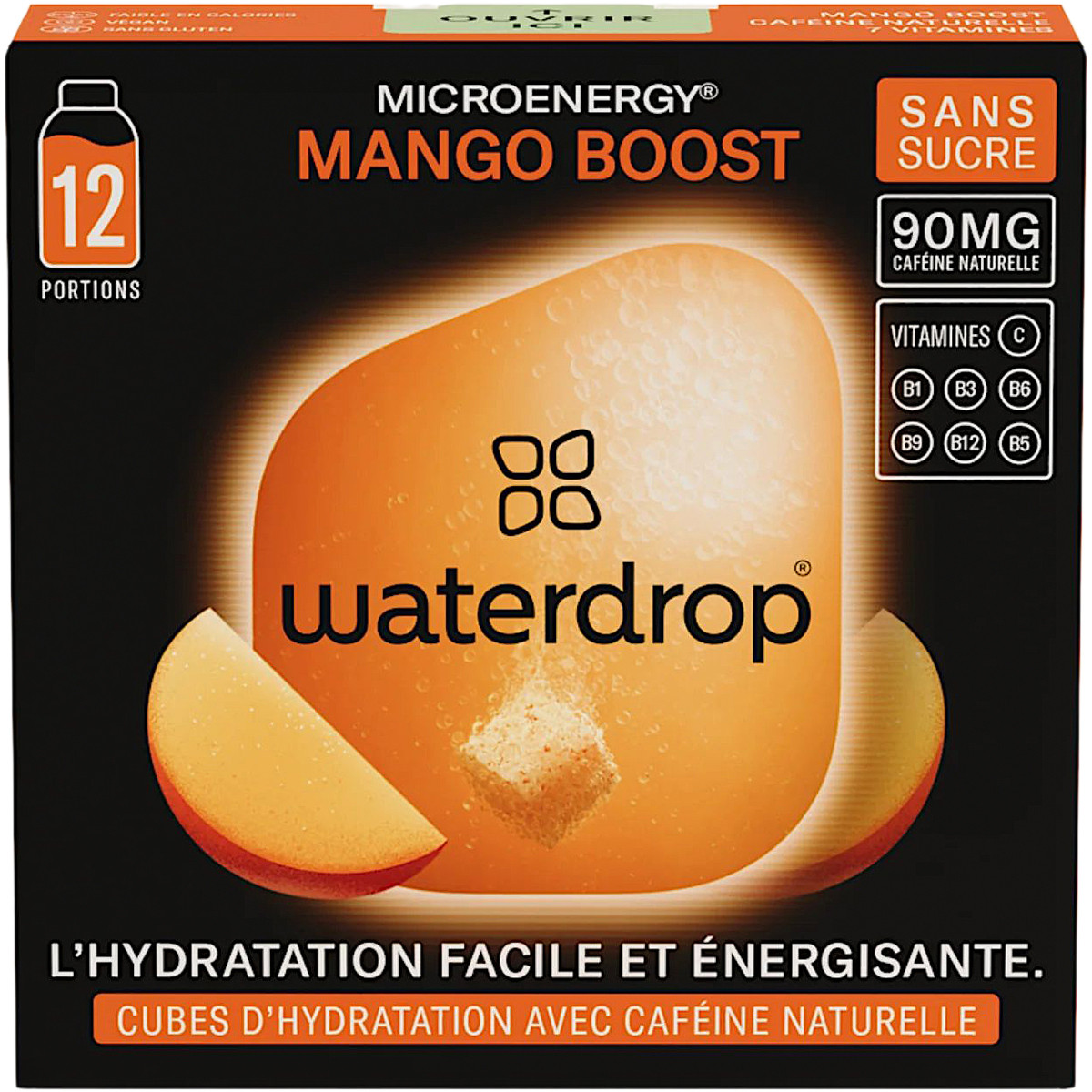 MICROENERGY WATERDROP MANGO BOOST