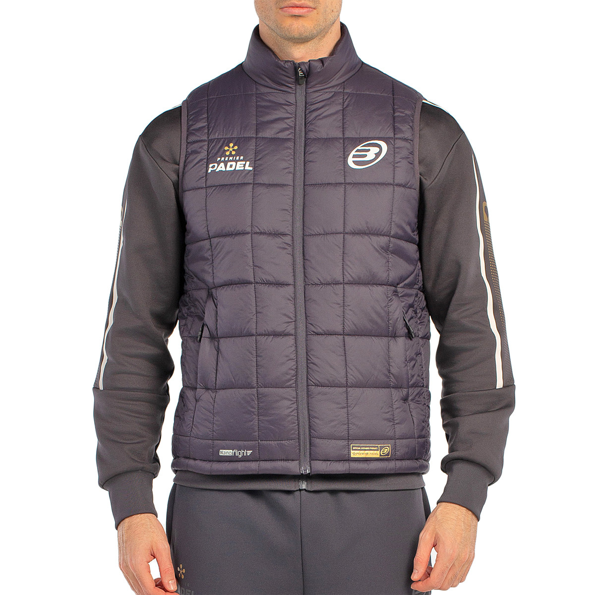 VESTE BULLPADEL BELIO SANS MANCHES