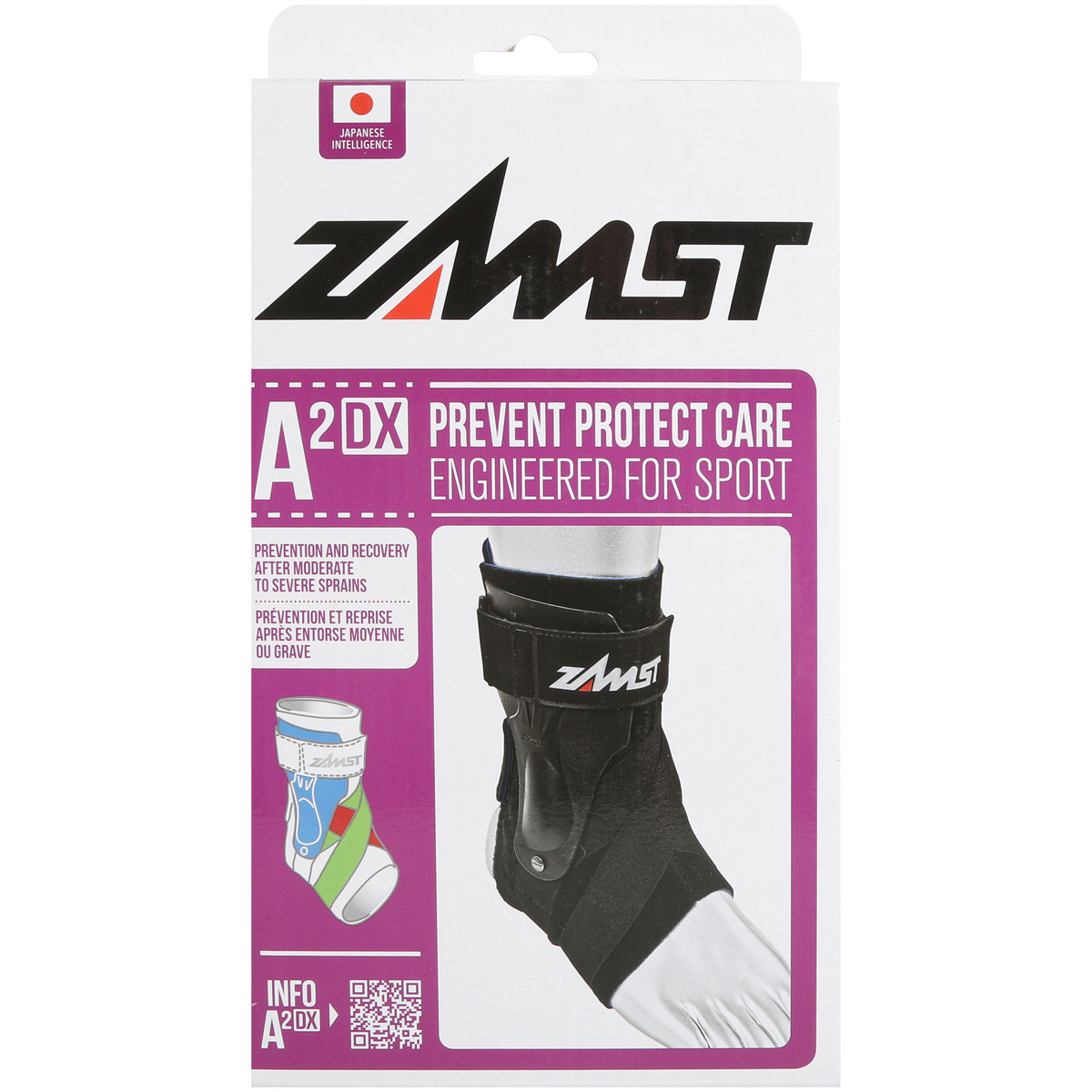 CHEVILLERE ZAMST A2 DX DROIT