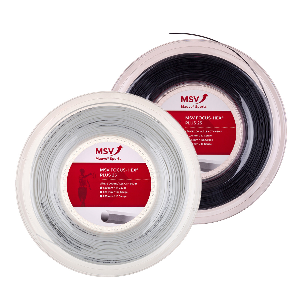 BOBINE MSV FOCUS HEX PLUS 25 (200 METRES)