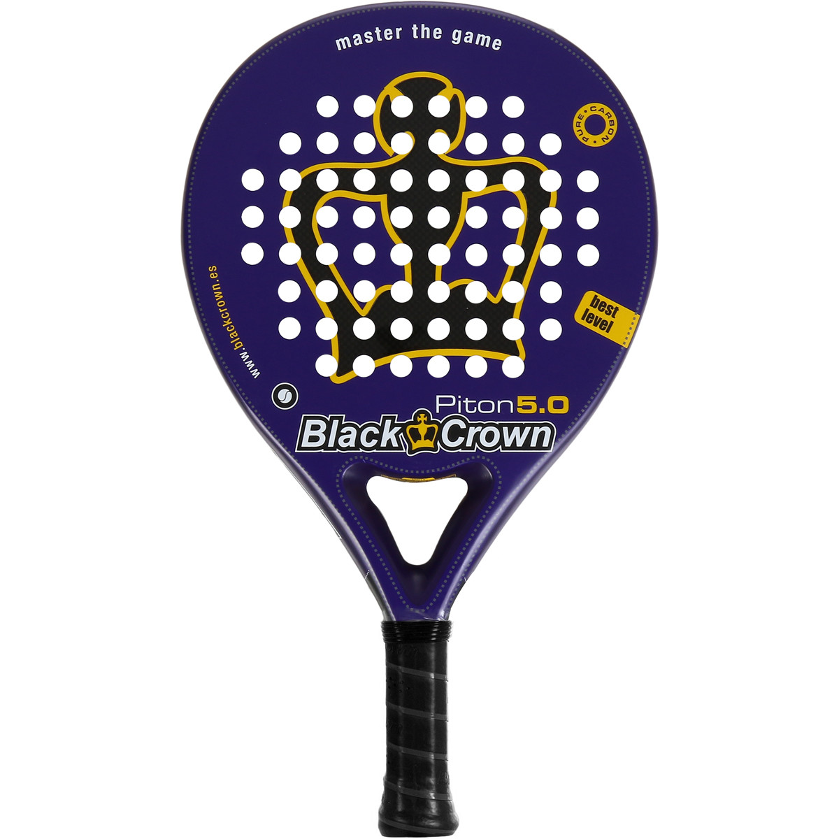 RAQUETTE DE PADEL BLACK CROWN PITON 5