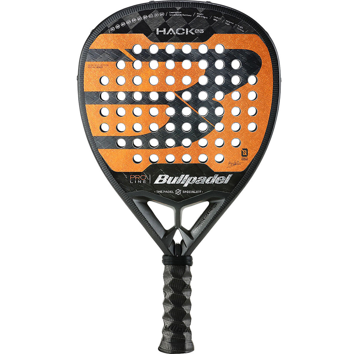 RAQUETTE PADEL BULLPADEL HACK 03 2024